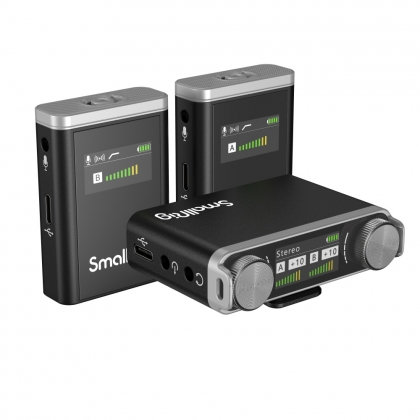 کیت میکروفن بی‌سیم دوتایی مدل SmallRig Forevala W60