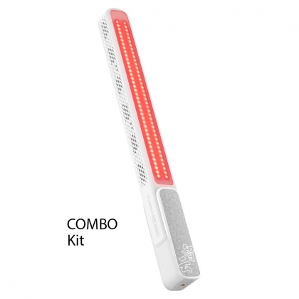 نور RGB باتومی ژیون مدل Zhiyun FIVERAY FR100C رنگ سفید (کیت کومبو)