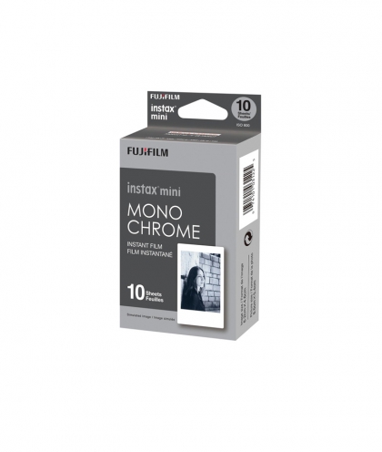 فیلم دوربین سیاه و سفید instax mini طرح Monochrome