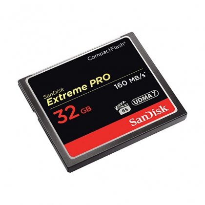 کارت حافظه CF سن دیسک سرعت 160MBps ظرفیت 32 گیگابایت (دست دوم)