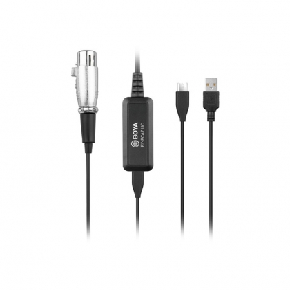 آداپتور میکروفن XLR مدل BOYA BY-BCA7 UC
