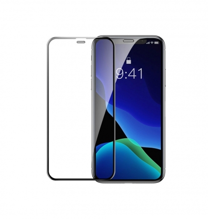 محافظ صفحه نمایش باسئوس مدل SGAPIPH61-WE01 مناسب برای گوشی موبایل اپل 11/iPhone XR (بسته دو عددی)