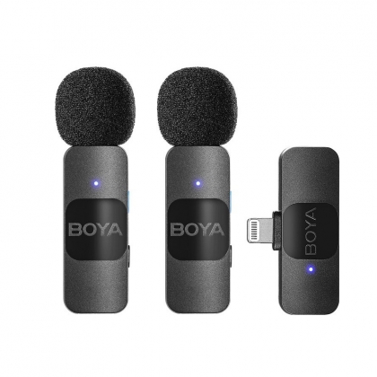 میکروفن بی سیم موبایلی BOYA BY-V2 (برای آیفون)