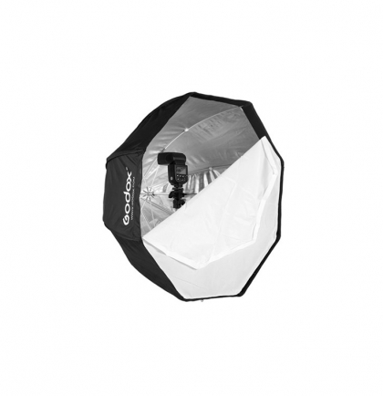 اکتاباکس چتری Godox 80cm (+دیفیوزر)(کارکرده)