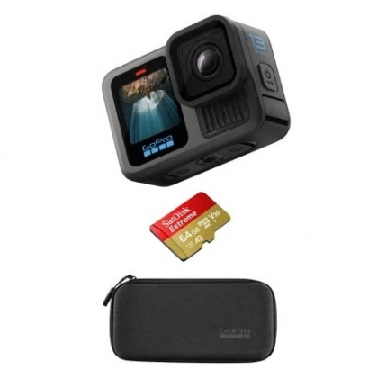 دوربین گوپرو کیت رم و کیف GoPro Hero13 kit bundle + بند و محافظ گوپرو