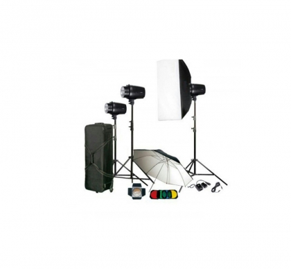 کیت فلاش چتری ۱۸۰ ژول S&S GY-180 (دست دوم)