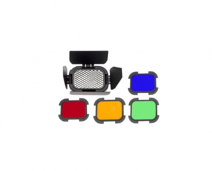 شیدر و فیلتر رنگی برای فلاش AD-200 گودوکس مدل BD-07