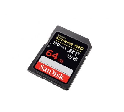 کارت حافظه SD 64GB سن دیسک مدل Extreme PRO 170MB/s