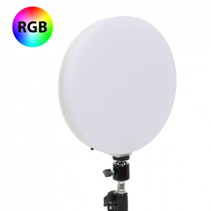 پنل LED RGB دایره‌ای مدل CS-2600 (به همراه پایه)