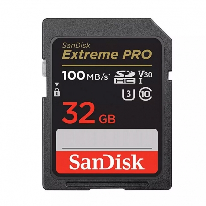 کارت حافظه SD 32GB سن دیسک مدل Extreme PRO 100MB/s ارجینال