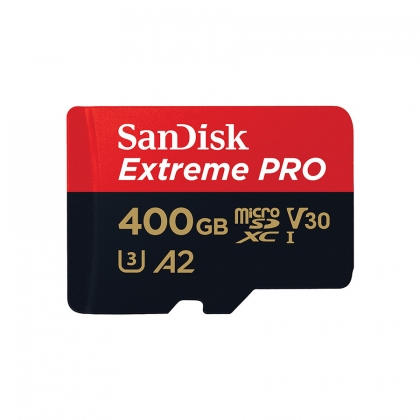 کارت حافظه microSDXC سن دیسک مدل Extreme PRO کلاس A2 استاندارد UHS-I U3 سرعت 170MBs ظرفیت 400 گیگابایت