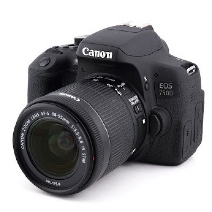 دوربین کانن EOS 750D + 18-55mm (دست دوم)