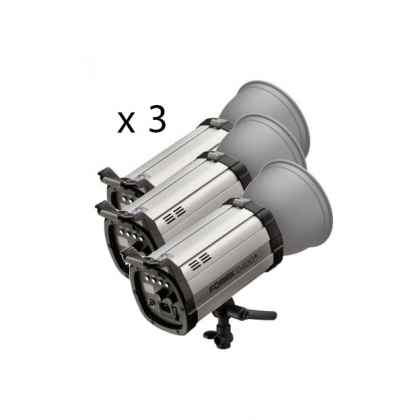 سه شاخه فلاش 400 ژول Fomex D400p (دست دوم)
