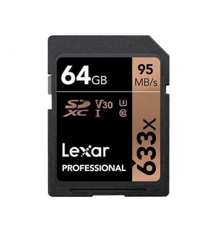 کارت حافظه Lexar 64GB 633x UHS-I SDHC