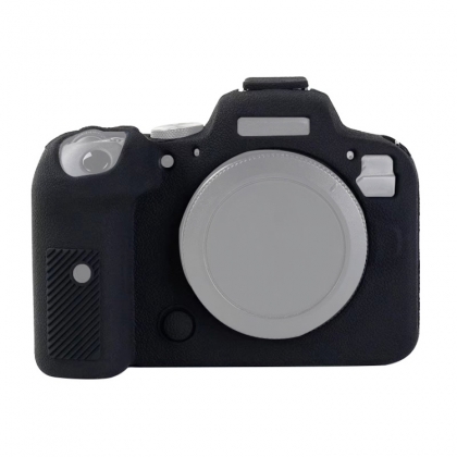 کاور سیلیکونی دوربین کانن EOS R6 و EOS R6 II (مشکی)
