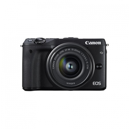 دوربین بدون آینه کانن EOS M3 + 15-45mm (دست دوم)