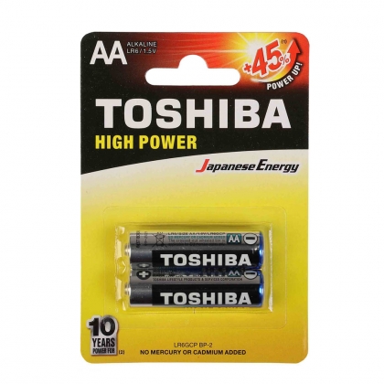 باتری قلمی توشیبا مدل High Power بسته 2 عددی