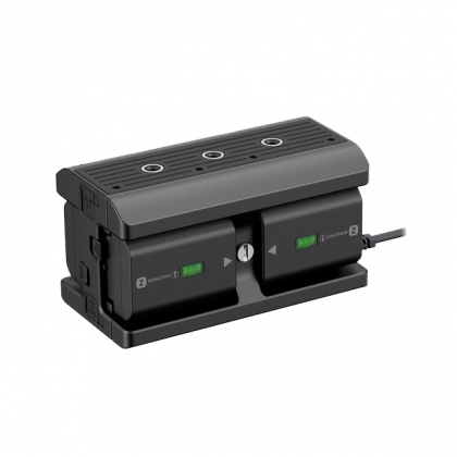 کیت مولتی شارژ باتری سونی مدل NPA-MQZ1K (+ دو عدد باتری اصلی)