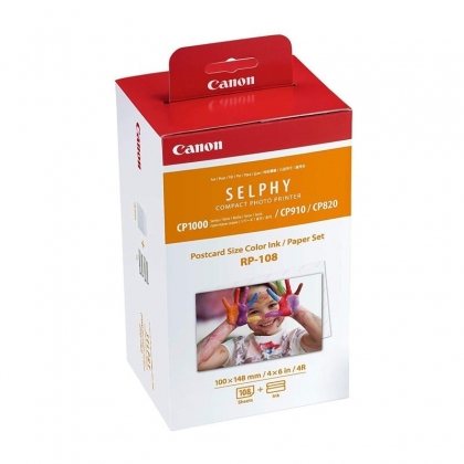 کاغذ پرینترهای سلفی کانن مدل SELPHY CP RP-108