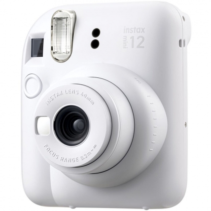 دوربين چاپ سريع فوجی فيلم FUJIFILM INSTAX MINI 12 رنگ سفید
