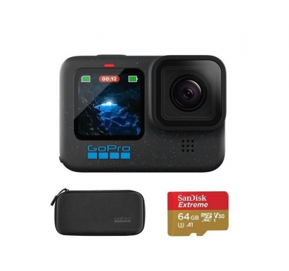 دوربین گوپرو کیت رم و کیف GoPro Hero12  kit bundle