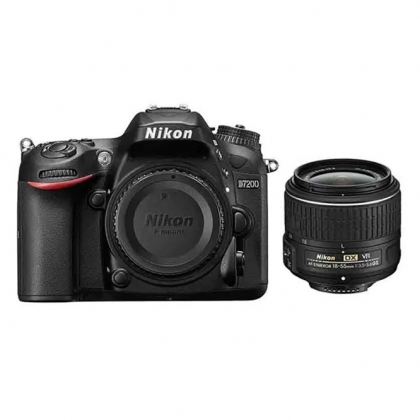 دوربین نیکون D7200 + 18-55mm (دست دوم)