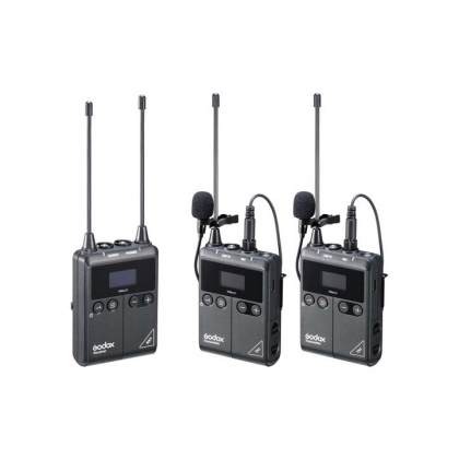 میکروفن بی سیم گودکس Godox WMicS1 Kit 2 (دو میکروفن)