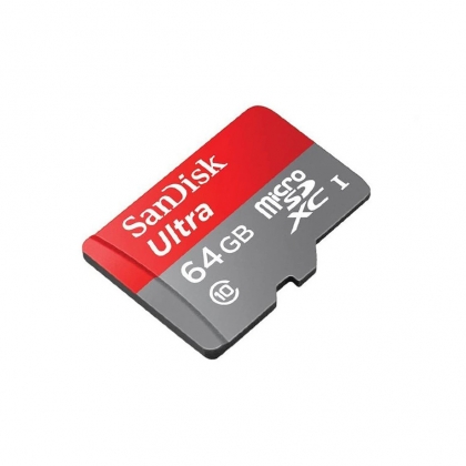 کارت حافظه micro SD 64GB سن دیسک مدل Ultra سری A1 سرعت 120MB/s