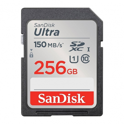کارت حافظه SD 256GB سن دیسک مدل Ultra 150MB/s