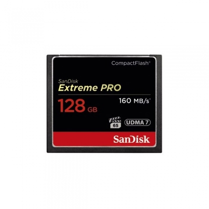 کارت حافظه CF 128GB سن دیسک مدل Extreme 160MB/s