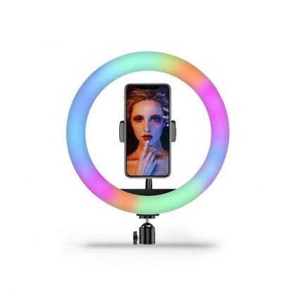 رينگ لايت RGB مدل MJ26 (سایز 10 اینچ)