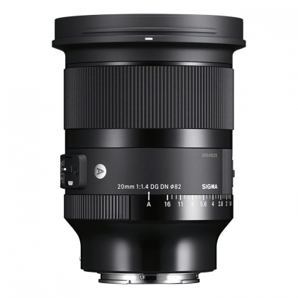 لنز سیگما Sigma 20mm f/1.4 DG DN Art برای سونی (دست دوم)