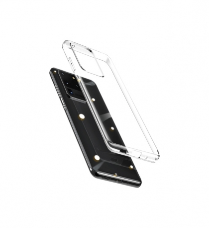 قاب ژله ای شفاف مدل باسئوس ARSAS20U-02 برای گوشی سامسونگ Galaxy S20 Ultra