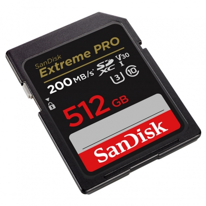 کارت حافظه SD 512GB سن دیسک مدل Extreme PRO 200MB/s